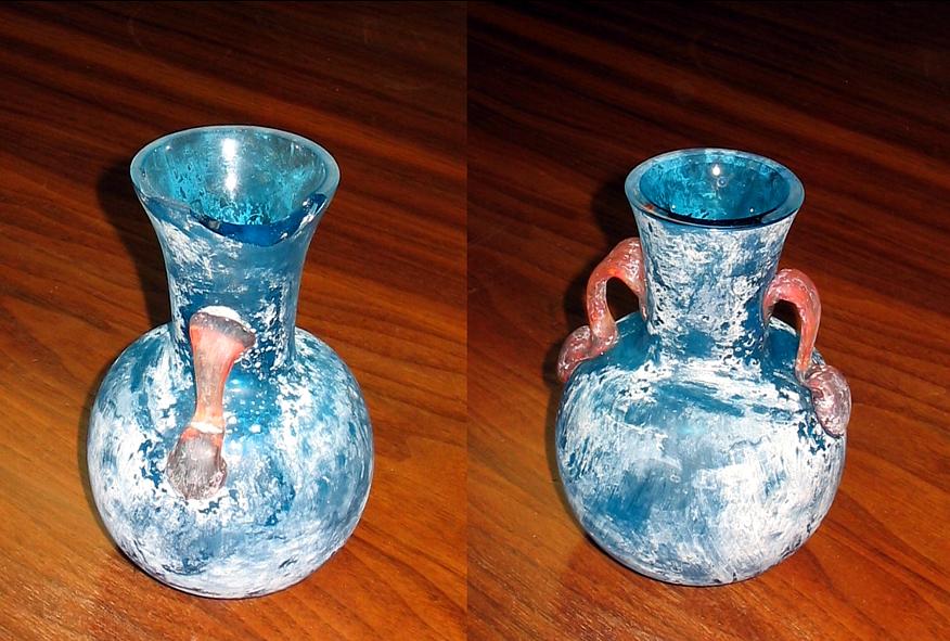 repair AltmanN blue vase
